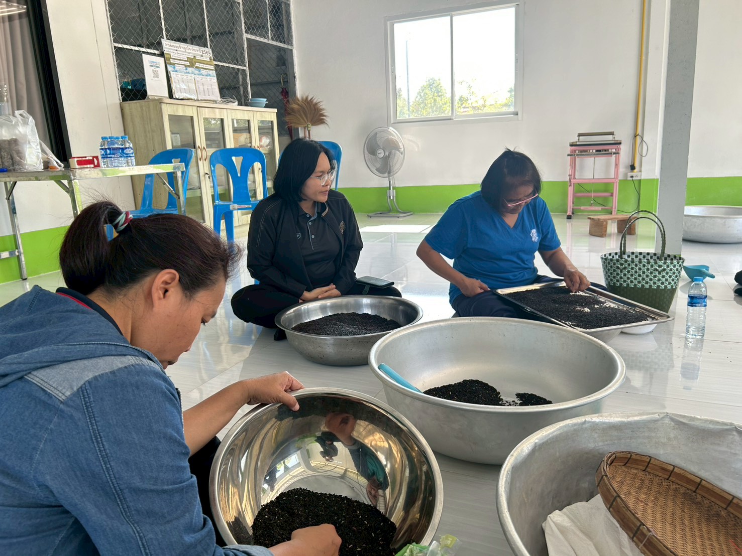 title - ส.ป.ก.ยโสธร ตรวจเยี่ยมเกษตรกรกลุ่มแปลงใหญ่สมุนไพรและเกษตรกรวิสาหกิจชุมชนแปรรูปข้าวเกษตรอินทรีย์บ้านโนนยาง ในเขตปฏิรูปที่ดิน ในพื้นที่ตำบลคำน้ำสร้าง และตำบลกำแมด อำเภอกุดชุม จังหวัดยโสธร 